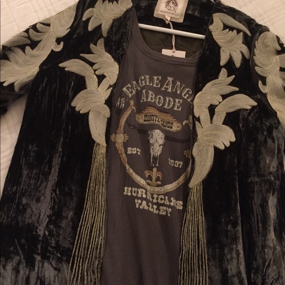 TRADED: Movin On Up Velvet Jacket -“Olive” - Picture 2 of 16